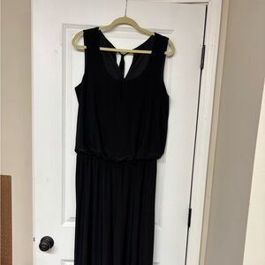 Annalee + Hope Black V-neck Sleeveless Jumpsuit